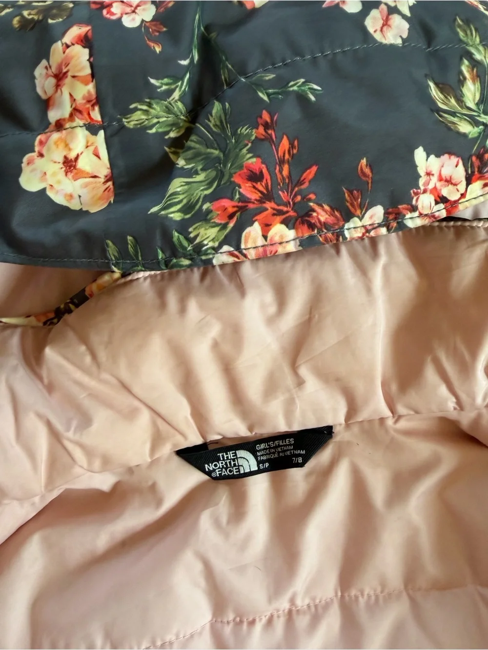 THE NORTH FACE EUC Floral Freedom Extreme Insulated DryVent Winter Ski Jacket